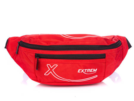 Bag Street Extrem red sport hip pouch